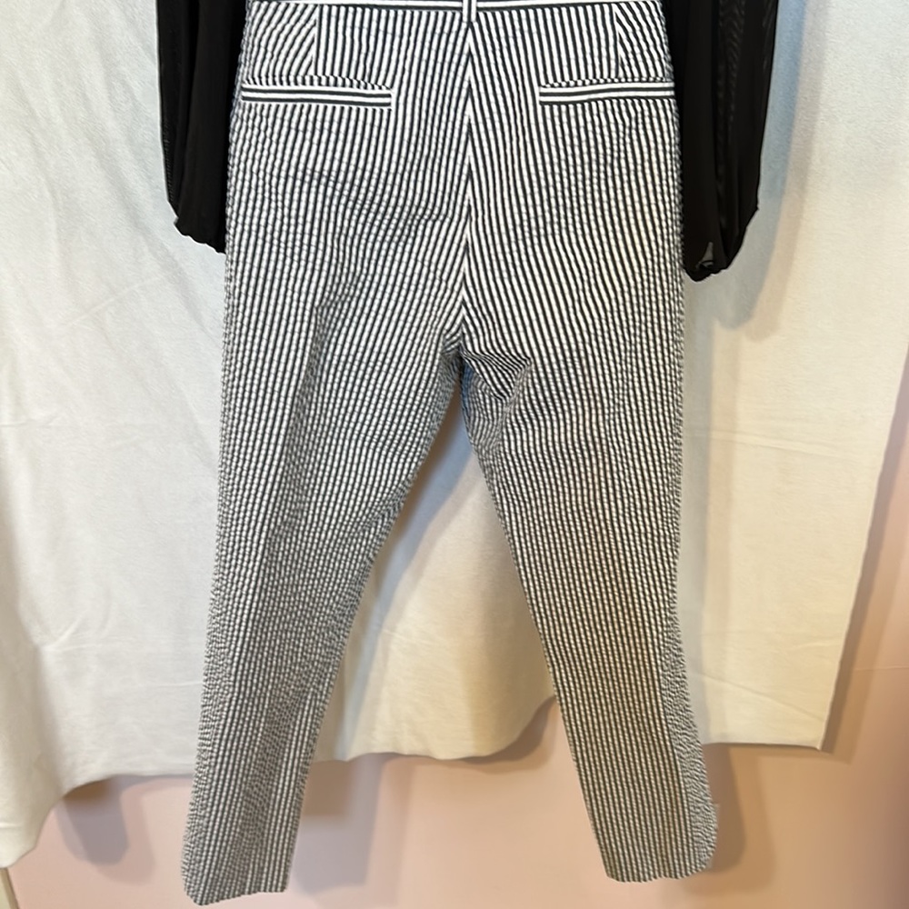 J crew Seersucker stripe pants - Picture 2 of 3